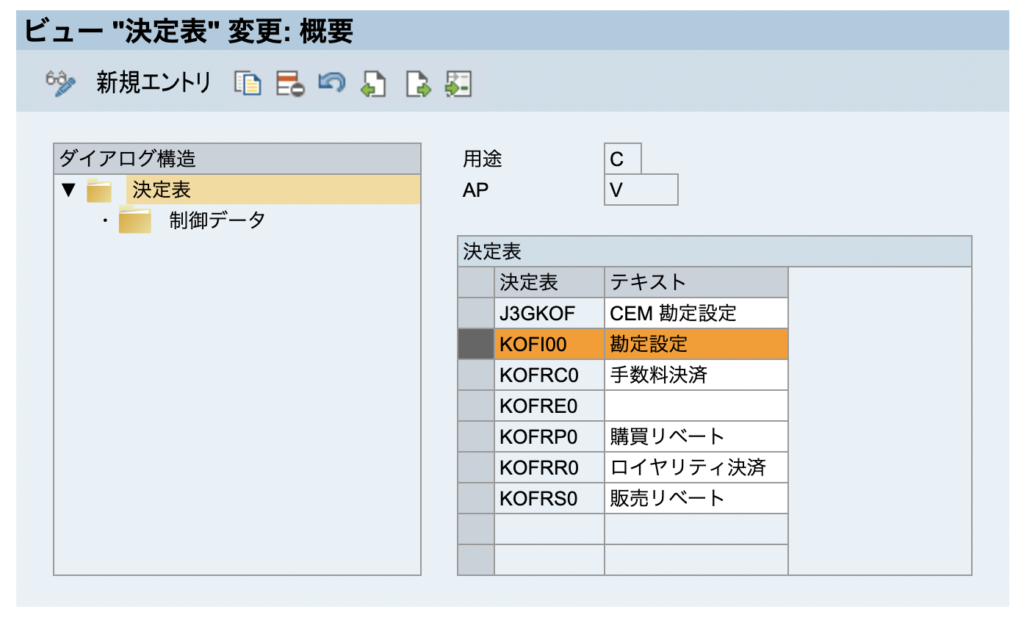 SAP 収益勘定決定 SD カスタマイズ