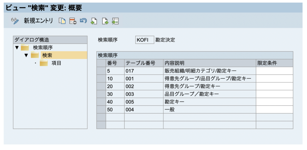 SAP 収益勘定決定 SD カスタマイズ