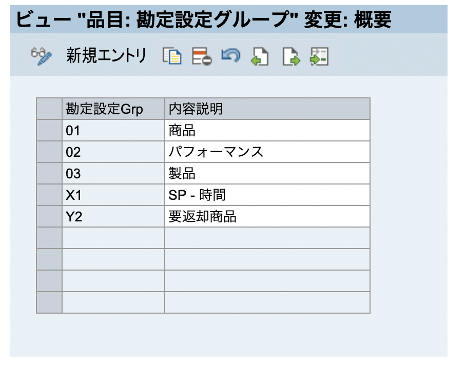 SAP 収益勘定決定 SD カスタマイズ